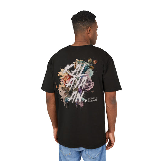 'KALAYAAN BLOOMS' Oversize Acid Washed T-Shirt